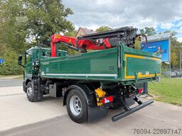 MAN TGM 18.320 4x2 Kipper KRAN 15m FUNK AHK