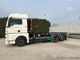 MAN MAN TGX 26.480 SCARRABILE CON GRU DIETRO CABINA