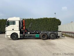 MAN MAN TGX 26.480 SCARRABILE CON GRU DIETRO CABINA