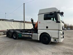 MAN MAN TGX 26.480 SCARRABILE CON GRU DIETRO CABINA
