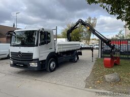 mercedes-benz Atego 1224 Dreiseitenkipper Kran Greifer *Klima*