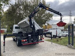 mercedes-benz Atego 1224 Dreiseitenkipper Kran Greifer *Klima*