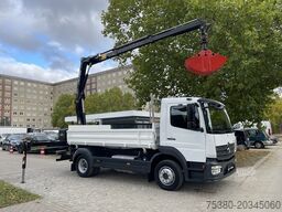 mercedes-benz Atego 1224 Dreiseitenkipper Kran Greifer *Klima*