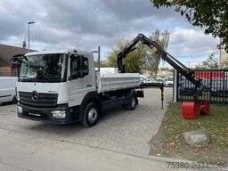 mercedes-benz Atego 1224 Dreiseitenkipper Kran Greifer *Klima*