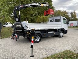 mercedes-benz Atego 1224 Dreiseitenkipper Kran Greifer *Klima*