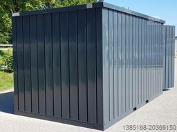 Elipo® Container RAL7016 Materialcontainer 3m x 2m NEU