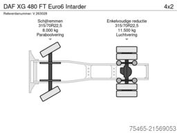 DAF XG 480 FT Euro6 Intarder