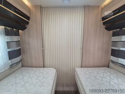 HOBBY DeLuxe 495 UL *Mover*Einzelbetten*TV*Fahrradträg