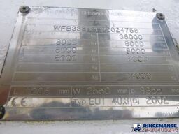 Feldbinder Powder tank alu 40 m3 / 1 comp