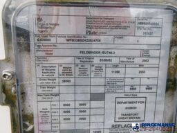 Feldbinder Powder tank alu 40 m3 / 1 comp