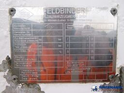 Feldbinder Powder tank alu 40 m3 / 1 comp