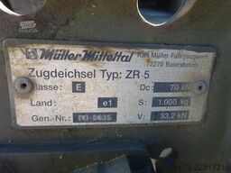 MÜLLER-MITTELTAL ETÜ-TA 11,0 Tandem-Tieflader 11to Rampen
