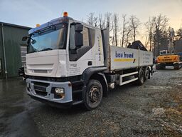 Iveco AT 260S42Y 7PS Kran+FUNK Hiab 166 E-4H