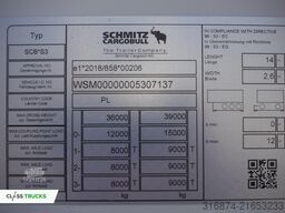 SCHMITZ CARGOBULL Double Deck FP 60 Carrier Vector 1550 Lifting Axle
