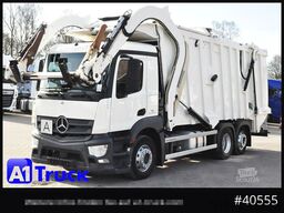 MERCEDES-BENZ TGS 26.320, Faun 533 Frontlader, Überkopflader Müllwagen,