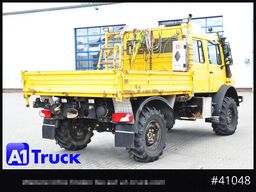UNIMOG U4000, 437/25 4x4, Pritsche, Doka, Allrad 6 Sitze,