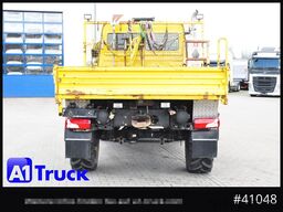 UNIMOG U4000, 437/25 4x4, Pritsche, Doka, Allrad 6 Sitze,
