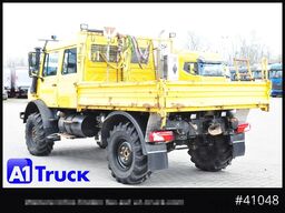 UNIMOG U4000, 437/25 4x4, Pritsche, Doka, Allrad 6 Sitze,