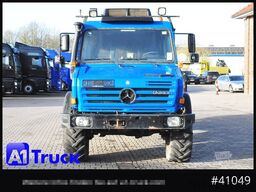 UNIMOG 437/25 U4000, 4x4, Pritsche, Doka, 6 Sitze
