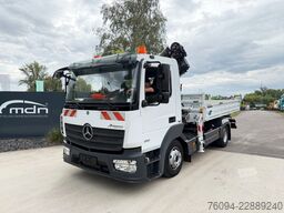 MERCEDES-BENZ Atego 818 Kipper KRAN 14m SEILWINDE FUNK AHK