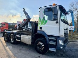 DAF CF 460 6x4 FAT HOOKLIFT - WB 3m35 - STEEL SPRIN...