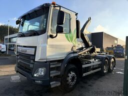 DAF CF 460 6x4 FAT HOOKLIFT - WB 3m35 - STEEL SPRIN...