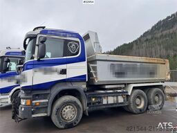 Scania R580 6x4 Dump truck equipped for snow plowing