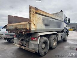 Scania R580 6x4 Dump truck equipped for snow plowing