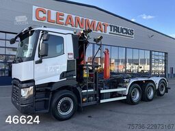 Renault C 460 8x4 Euro 6 Palfinger 19 Tonmeter laadkraan