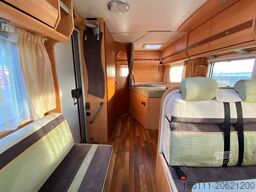 GLUECKSMOBIL T 345 - Festbett - Klima - Sat/TV - Solar -