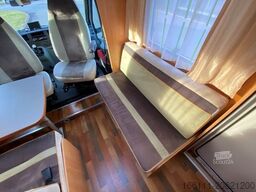 GLUECKSMOBIL T 345 - Festbett - Klima - Sat/TV - Solar -