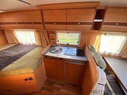 GLUECKSMOBIL T 345 - Festbett - Klima - Sat/TV - Solar -