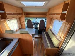 GLUECKSMOBIL T 345 - Festbett - Klima - Sat/TV - Solar -