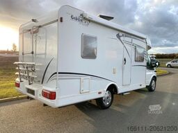 GLUECKSMOBIL T 345 - Festbett - Klima - Sat/TV - Solar -