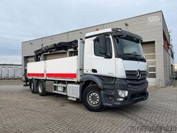 MERCEDES-BENZ Antos 2542 6x2 Pritsche Heckkran Hiab XS 177 Fun