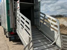 MENKE-JANZEN H&W / Menke-Janzen Tandem Viehtransport Anhänger