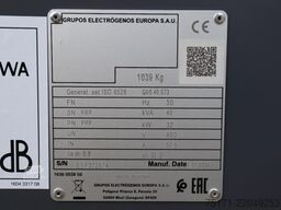 Atlas Copco QAS 40 ST3 Valid inspection,  Diesel, 40 kVA