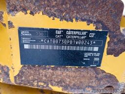 CATERPILLAR 730 6x6 DUMPER / Tunnel
