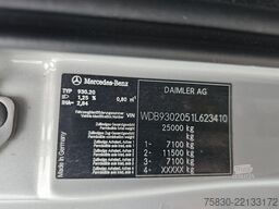Mercedes-Benz ACTROS 2541 6x2 / PALFINGER 42 tm CRANE / KRAN
