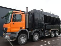 Mercedes-Benz ACTROS 4144 8X4 RSP 10M3 SAUGBAGGER SUCTION VACUUM