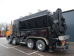 Mercedes-Benz ACTROS 4144 8X4 RSP 10M3 SAUGBAGGER SUCTION VACUUM
