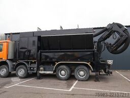 Mercedes-Benz ACTROS 4144 8X4 RSP 10M3 SAUGBAGGER SUCTION VACUUM