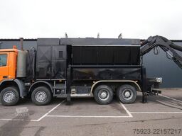 Mercedes-Benz ACTROS 4144 8X4 RSP 10M3 SAUGBAGGER SUCTION VACUUM