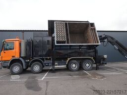 Mercedes-Benz ACTROS 4144 8X4 RSP 10M3 SAUGBAGGER SUCTION VACUUM