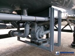 L.A.G. Fuel tank alu 44.4 m3 / 6 comp + pump