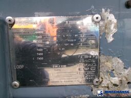 L.A.G. Fuel tank alu 44.4 m3 / 6 comp + pump