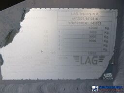 L.A.G. Fuel tank alu 44.4 m3 / 6 comp + pump