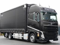 VOLVO FH 460 / 6x2 / FIRANKA- 7,7 m / DACH PODNOSZONY