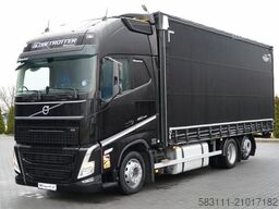 VOLVO FH 460 / 6x2 / FIRANKA- 7,7 m / DACH PODNOSZONY