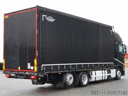 VOLVO FH 460 / 6x2 / FIRANKA- 7,7 m / DACH PODNOSZONY